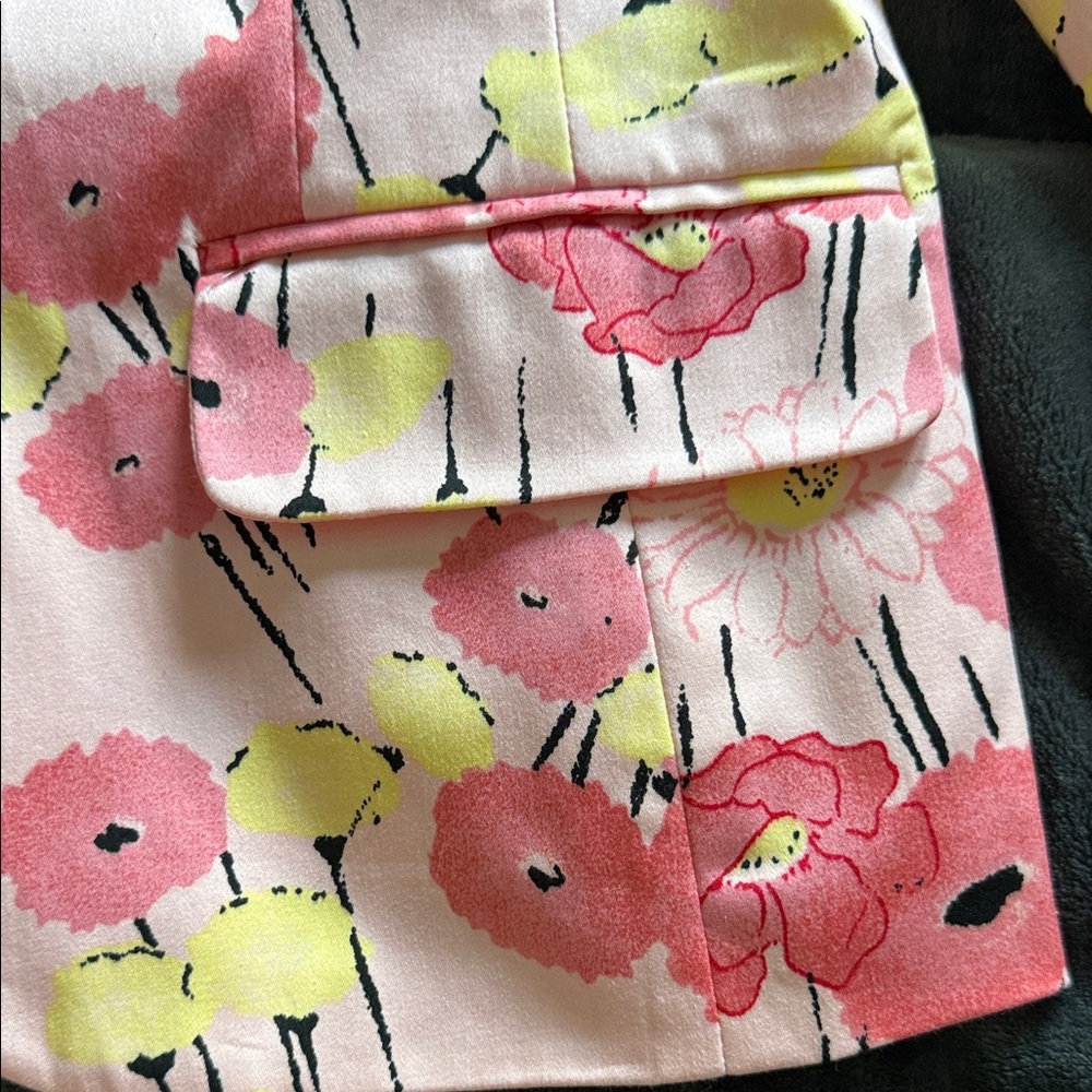 Apostrophe Pink Floral Blazer - Picture 4 of 9